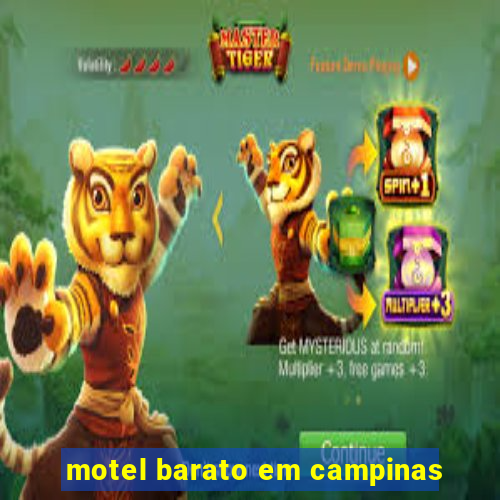 motel barato em campinas